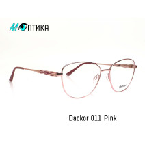 Оправа для окулярів металева Dackor 011 Pink
