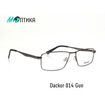 Оправа для окулярів металева Dackor 014 Gun
