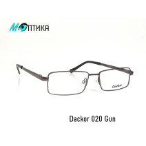Оправа для окулярів металева Dackor 020 Gun