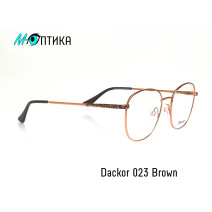 Оправа для окулярів металева Dackor 023 Brown