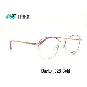 Оправа для окулярів металева Dackor 023 Gold