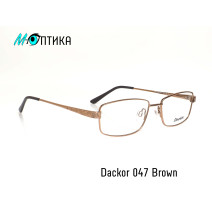 Оправа для окулярів металева Dackor 047 Brown