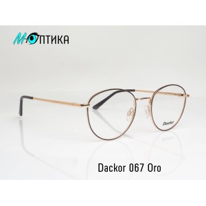 Оправа для окулярів металева Dackor 067 Oro
