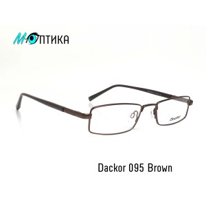 Оправа для окулярів металева Dackor 095 Brown