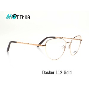 Оправа для окулярів металева Dackor 112 Gold