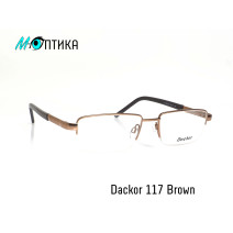 Оправа для окулярів металева Dackor 117 Brown
