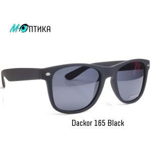 Сонцезахисні окуляри металеві Dackor 165 Black