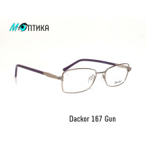 Оправа для окулярів металева Dackor 167 Gun