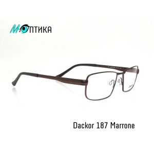 Оправа для окулярів металева Dackor 187 Marrone