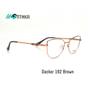 Оправа для окулярів металева Dackor 192 Brown