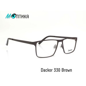 Оправа для окулярів металева Dackor 330 Brown