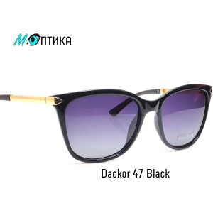 Сонцезахисні окуляри пластикові Dackor 047 Black