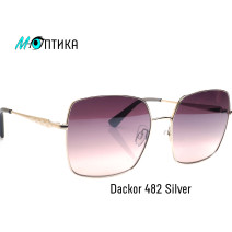 Сонцезахисні окуляри металеві Dackor 482 Silver