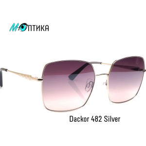 Сонцезахисні окуляри металеві Dackor 482 Silver