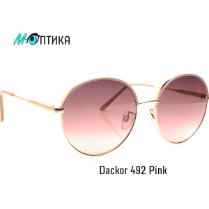 Сонцезахисні окуляри металеві Dackor 492 Pink