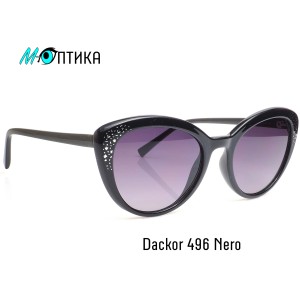 Сонцезахисні окуляри пластикові Dackor 496 Nero