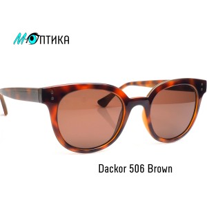 Сонцезахисні окуляри пластикові Dackor 506 Brown