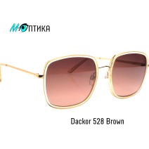 Сонцезахисні окуляри металеві Dackor 528 Brown
