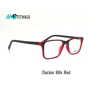 Оправа для окулярів пластикова Dackor 604 Red