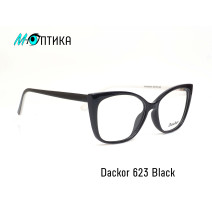 Оправа для окулярів пластикова Dackor 623 Black