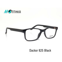 Оправа для окулярів пластикова Dackor 625 Black