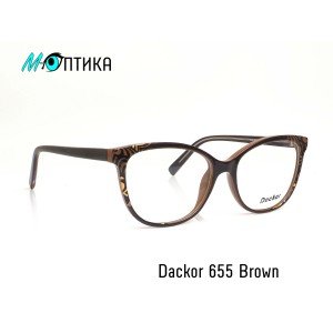 Оправа для окулярів пластикова Dackor 655 Brown