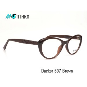 Оправа для окулярів пластикова Dackor 697 Brown