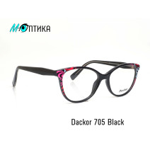 Оправа для окулярів пластикова Dackor 705 Black