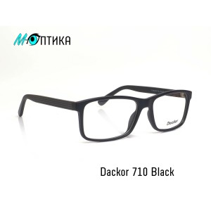Оправа для окулярів пластикова Dackor 710 Black
